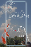 cute cloud walpaper اسکرین شاٹ 3