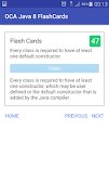 OCA Java 8 FlashCards - 1Z0-80 ภาพหน้าจอ 1