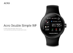 ACRO Double Simple Watchface screenshot 2