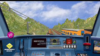 Train Driving Simulator captura de pantalla 1