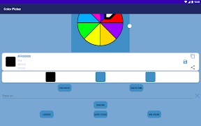 برنامه‌نما Color Picker & Generator عکس از صفحه