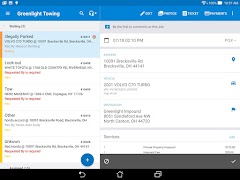4 Schermata Dispatch Anywhere Mobile