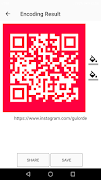 QR code and barcode reader fas screenshot 3