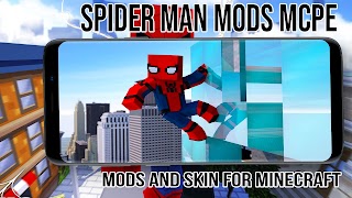 Spider Mod MCPE -  Spider Man Mod For Minecraft PE โปสเตอร์