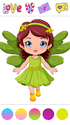 برنامه‌نما Princess Coloring: Paint Game عکس از صفحه