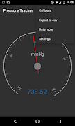 Barometer + pressure tracker Poster