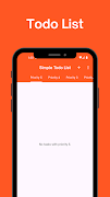 برنامه‌نما Simple Todo List عکس از صفحه