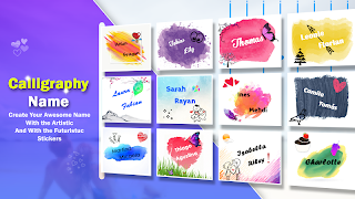 برنامه‌نما Calligraphy Name عکس از صفحه