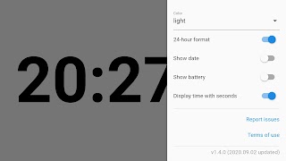 Digitale Tischuhr Screenshot 6