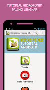 پوستر Hidroponik Tutorial Offline