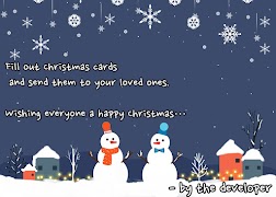 Christmas Card Maker screenshot 1