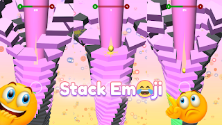 Stack Ball - Emoji Stack Smash Screenshot 5