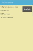 Take Down Notes! Notepad Free постер