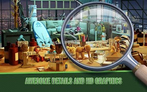 Hidden Object Haunted House of Fear - Mystery Game اسکرین شاٹ 6