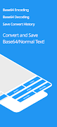 برنامه‌نما Base64 Converter عکس از صفحه