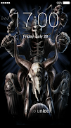 Skeleton Lock Screen Screenshot 4