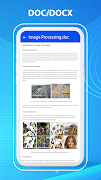 6 Schermata Docs Reader, Docx, Word Viewer