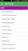 Learn CSS Tutorial screenshot 1