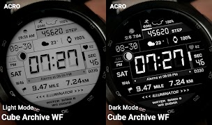 ACRO Cube Archive watchface capture d'écran 1