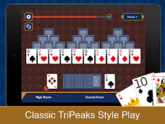 Tri Peaks Solitaire 截图 5