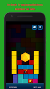 Hexagon Fall Physic Game скриншот 1