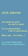click planner - Repeat clicks  poster