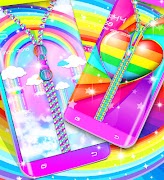 Rainbow lock screen ポスター