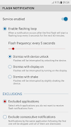 برنامه‌نما FrontFlash Notification عکس از صفحه