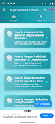 برنامه‌نما Organizational Behavior عکس از صفحه