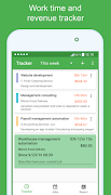 OneMoment - work time tracker  imagem de tela 1