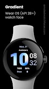 Gradient Watch Face poster