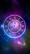 Shining Clock Live Wallpaper screenshot 1