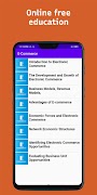 E- Commerce Learning Course পোস্টার
