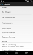 DashClock Data Usage Extension скриншот 7