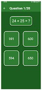 برنامه‌نما Math Quiz عکس از صفحه