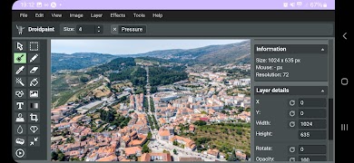 Droidpaint captura de pantalla 1