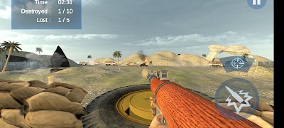 Rocket Launcher Shooting Game 截圖 1