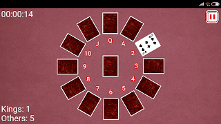 Clock Solitaire 截图 1