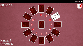 Clock Solitaire screenshot 1