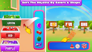 برنامه‌نما Kids Learn Sorting عکس از صفحه
