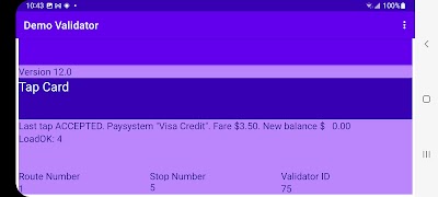 Demo Transit Validator screenshot 6