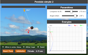 Pendule simple 2 screenshot 2
