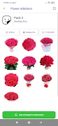 Flowers Stickers स्क्रीनशॉट 3