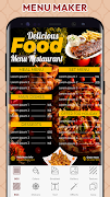 Menu Maker - Vintage Design 海报