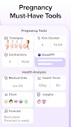Pregnancy Tracker App | Glow screenshot 2