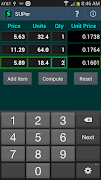 SUPer: Simple Unit Pricer ภาพหน้าจอ 1
