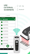 برنامه‌نما Scan to Excel - QR & Barcode عکس از صفحه