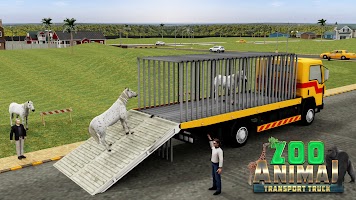 Farm Animal Transport Truck الملصق