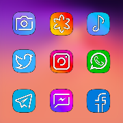 Galaxy X - Icon Pack screenshot 2