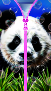 برنامه‌نما Panda lock screen. عکس از صفحه